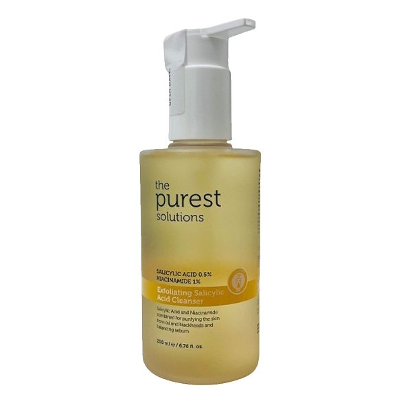 The Purest Solitions Yağlı Ciltler için Salisilik Temizleyici 200ml - 1