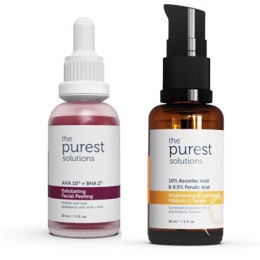 The Purest Solutions Cilt Tonu Eşitleyici ve Canlandırıcı Bakım Seti - The Purest Solutions