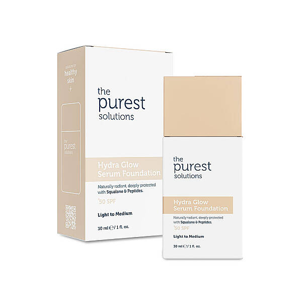 The Purest Solutions Hydra Glow Nemlendirici Serum Fondöten SPF50+ Orta-Koyu Ton 30 ml - 1