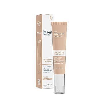 The Purest Solutions Kuru ve Karma Ciltler İçin Yoğun Nemlendirici BB Krem SPF 50+ Orta-Koyu Ton 40 ml - The Purest Solutions