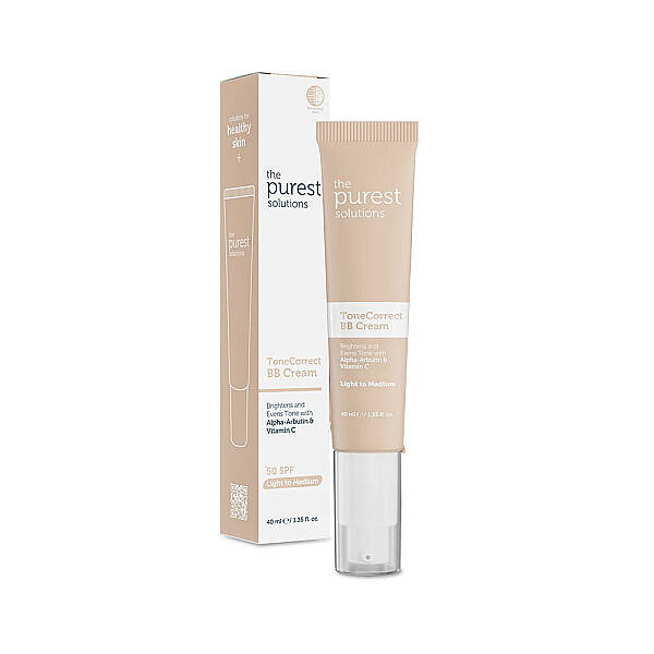 The Purest Solutions Lekeli Ciltler İçin Cilt Tonu Eşitleyici BB Krem SPF50+ Açık Orta Ton 40 ml - 1