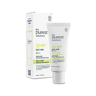 The Purest Solutions Mineral Filtreli Güneş Koruyucu Krem SPF 30 40 ml - The Purest Solutions