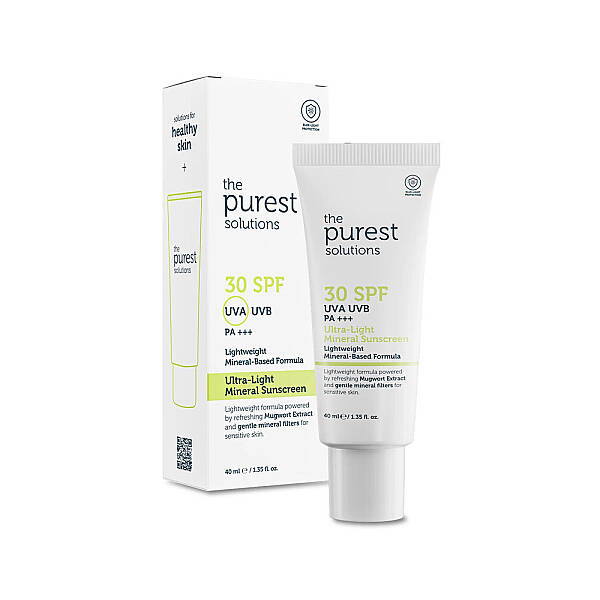 The Purest Solutions Mineral Filtreli Güneş Koruyucu Krem SPF 30 40 ml - 1