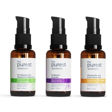 The Purest Solutions Tazelemeye Yardımcı Vitamin Bakım Seti - The Purest Solutions