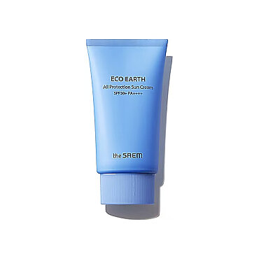 The Saem Eco Earth All Protection SPF50+ PA++++ Sun Cream - Güneş Koruyucu Krem 50 g - The Saem