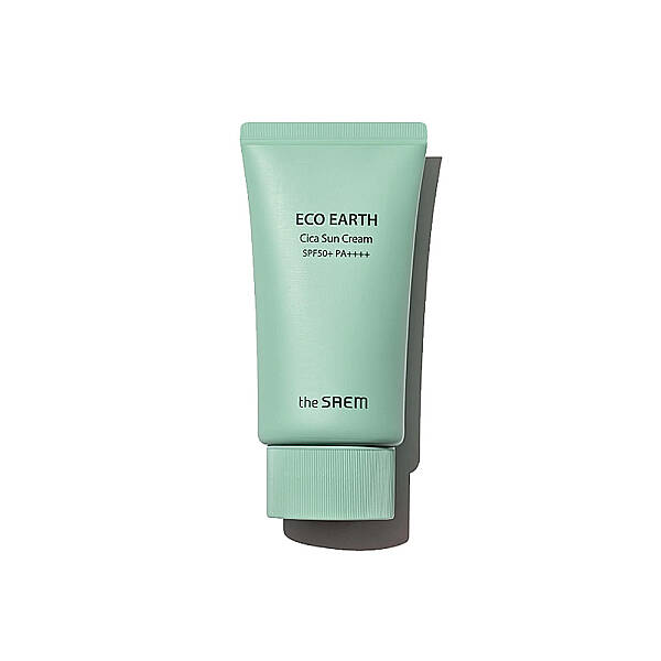 The Saem Eco Earth Cica Sun SPF50+ PA++++ Cream - Güneş Koruyucu Krem 50 g - 1