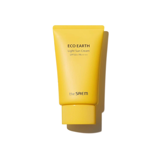 The Saem Eco Earth Light Sun Cream SPF 50+ ve PA++++ 50 g Güneş Koruyucu Krem - 1