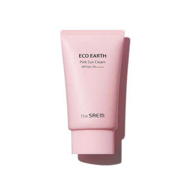 The Saem Eco Earth Pink SPF50 Sun Cream 50 g Güneş Koruyucu Krem - 1
