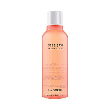 The Saem See & Saw AC Control Toner - Yağlı Akneli Cilt Toniği 200 ml - The Saem
