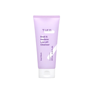 Tiam Snail & Azulene Low pH Seviyesini Koruyan Cilt Temizleyici Jel 200 ml - Tiam