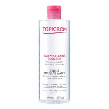 Topicrem Gentle Micellar Water Face and Eyes 400ml - Topicrem