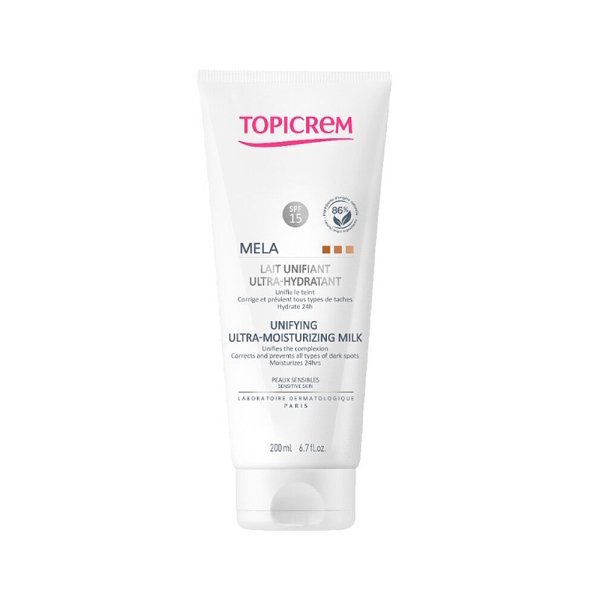Topicrem Mela Aydınlatıcı Vücut Sütü 200ml - 1