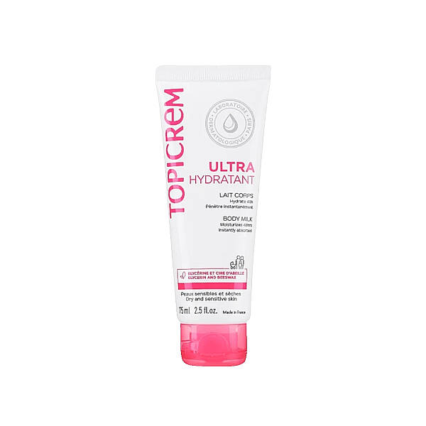 Topicrem Ultra Hydratant Body Milk - Yoğun Nemlendirici Vücut Sütü 75 ml - 1