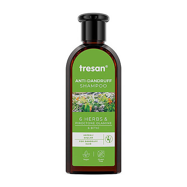 Tresan Anti Dandruff 6 Bitki Kepek Karşıtı Şampuan 300 ml - 1