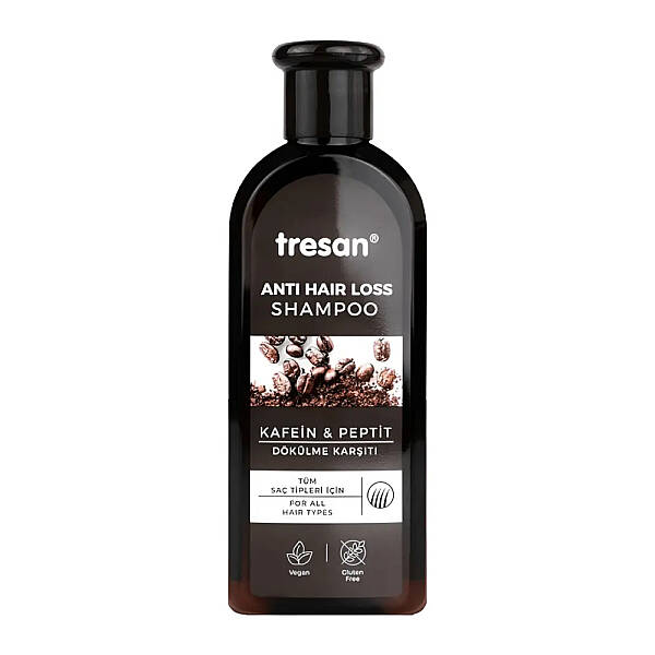Tresan Anti Hair Loss Kafein & Peptit Dökülme Karşıtı Şampuan 300 ml - 1
