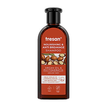 Tresan Nourishing & Anti Breakage Argan Yağı Besleyici Kırılma Karşıtı Bakım Şampuanı 300 ml - Tresan