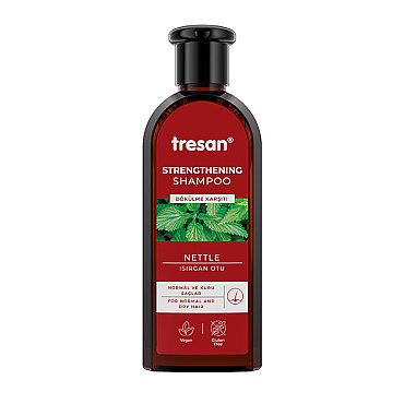 Tresan Strengthening Normal ve Kuru Saçlar İçin Isırgan Otlu Güçlendirici Bakım Şampuanı 300 ml - Tresan