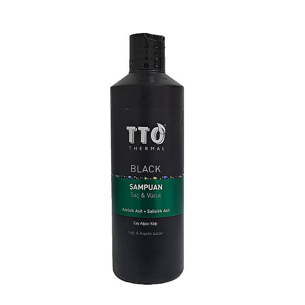 TTO Thermal Black Saç & Vücut Şampuanı 500ml - 1