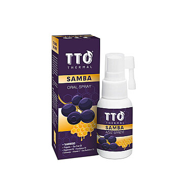 TTO Thermal Samba Ağız Spreyi 30 ml (SAMBUCUS PROPOLİS BAĞIŞIKLIK AĞIZ KOKUSU YARASI) - TTO