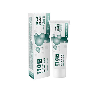 TTO Thermal X Hassas Dişler Ve Diş Etleri İçin Beyazlatıcı Diş Macunu 75ml - TTO