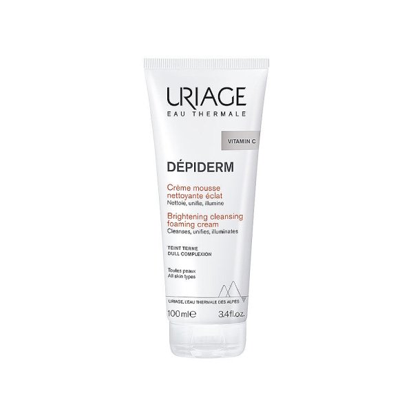 Uriage Depiderm Brightening Cleansing Foaming Cream - Aydınlatıcı Etkili Temizleyici Krem 100 ml - 1