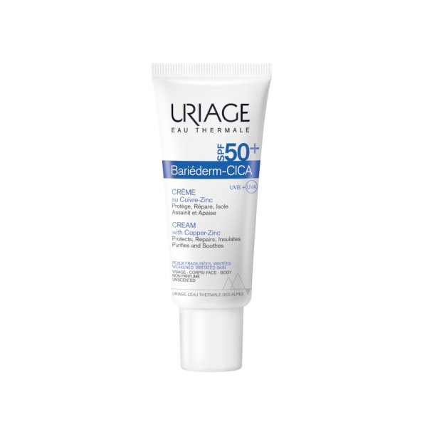 Uriage Bariederm CİCA SPF50 Onarıcı Bakım Kremi 40 ml - 1