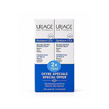 Uriage Bariederm Cica Yatıştırıcı Dudak Bakım Kremi 2li Paket - Uriage