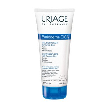 Uriage Bariederm Cleansing Cica Gel 200ml - Uriage