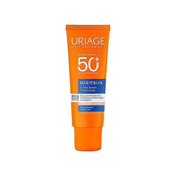 Uriage Bariesun SPF50 Tinted Cream Fair Güneş Koruyucu Krem Açık Ton 50 ml - 1