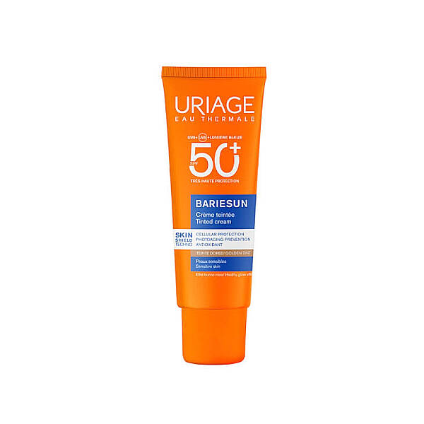 Uriage Bariesun SPF50 Tinted Cream Golden - Güneş Koruyucu Krem Koyu Ton 50 ml - 1