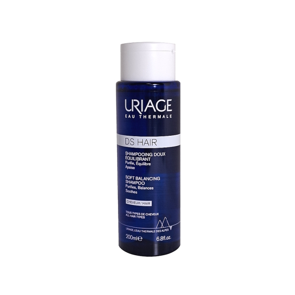 Uriage DS Hair Soft Balancing Shampoo 200ml - 1