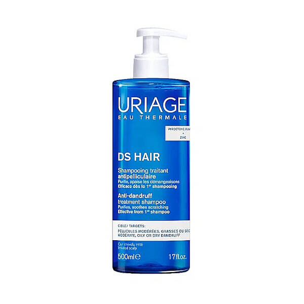 Uriage Eau Thermale DS Hair Kepek Karşıtı Şampuan 500 ml - 1