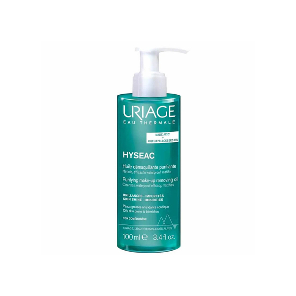 Uriage Hyseac Arındırıcı Makyaj Temizleme Yağı 100 ml - 1