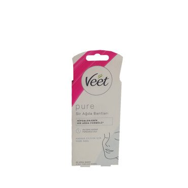 Veet Pure Sir Ağda Bantları Hassas Ciltler İçin 20 Ağda Bandı - Veet