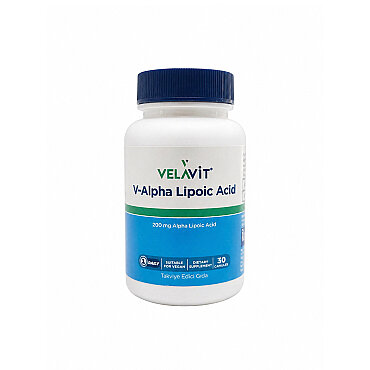 Velavit V-Alpha Lipoic Acid 30 Kapsül - Velavit