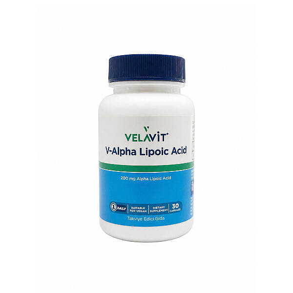 Velavit V-Alpha Lipoic Acid 30 Kapsül - 1