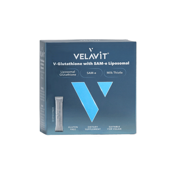 Velavit V-Glutathione With SAM-e Liposomal 30 Stick Takviye Edici Gıda - 1