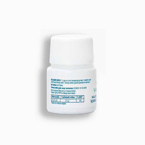 Velavit V-Rapid Vit D - Takviye Edici Gıda 60 Tablet - 2