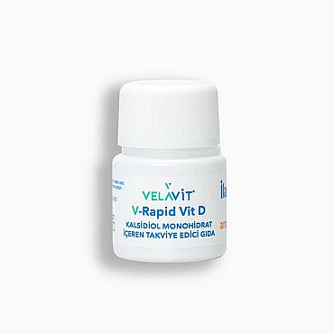 Velavit V-Rapid Vit D - Takviye Edici Gıda 60 Tablet - 3