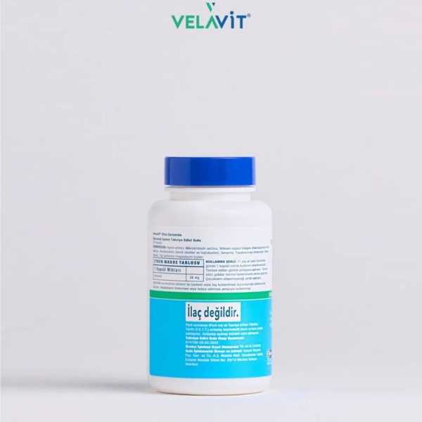Velavit Viva Ceramide - Seramid İçeren Takviye Edici Gıda 30 Kapsül - 4