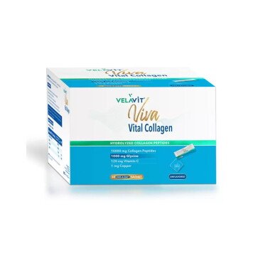 Velavit Viva Vital Collagen Toz Takviye Edici Gıda 30 Saşe - Velavit