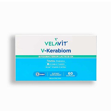 Velavlit V-Kerabiom - Takviye Edici Gıda 60 Kapsül - Velavit