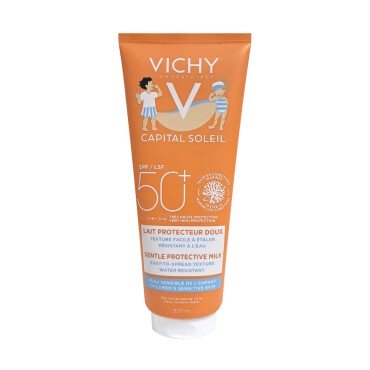 Vichy Capital Soleil SPF50+ Çocuklar İçin Yüz ve Vücut Sütü 300 ml - Vichy