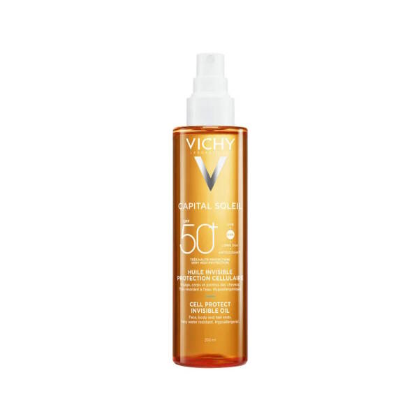 Capital Soleil Cell Protect Güneş Koruyucu Yağ SPF50+ 200 ml - 1