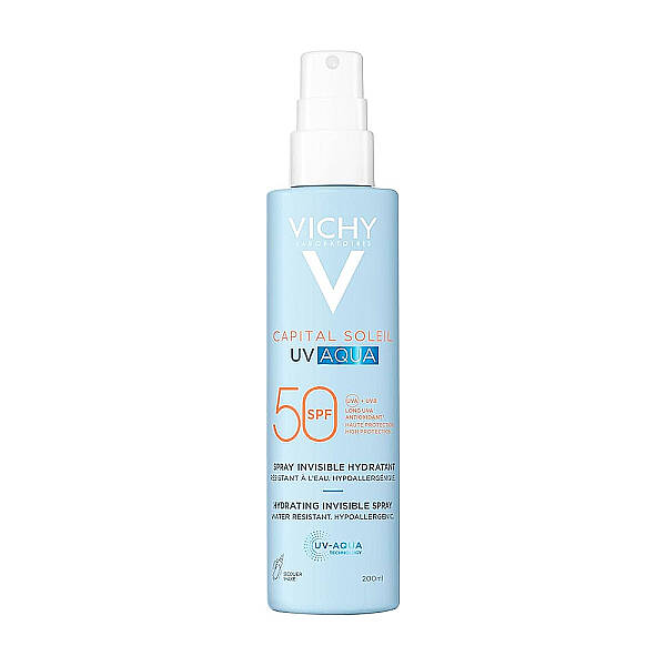 Vichy Capital Soleil UV Aqua Spf50 Vücut Güneş Kremi 200 ml - 1