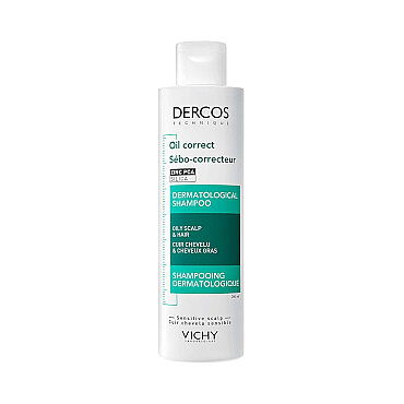 Vichy Dercos Oil Correct Yağlanma Karşıtı Şampuan 200 ml - Vichy