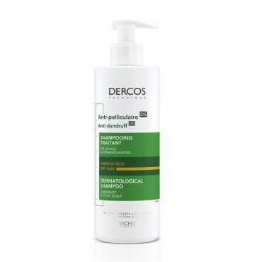 Vichy Dercos Shampoo Anti Dandruff Dry - Kuru Saçlar İçin Kepeğe Karşı Etkili Bakım Şampuanı 390 ml - Vichy
