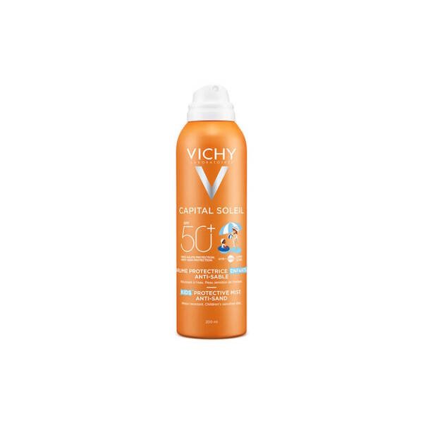 Vichy Ideal Soleil SPF50 Çocuklar İçin Kumlanma Karşıtı Güneş Spreyi 200 ml - 1