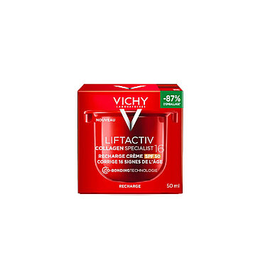 Vichy Liftactiv Collagen Specialist 16 SPF50 Gündüz Kremi Yedek Kapsül 50 ml - Vichy