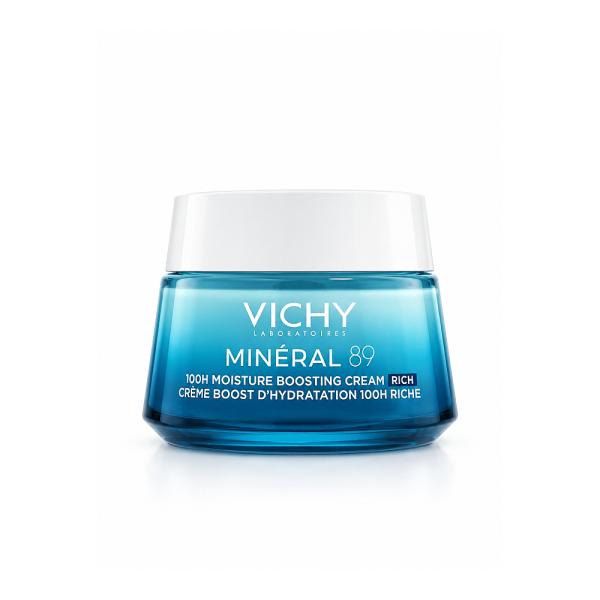 Vichy Mineral 89 100H Nemlendiren Bakım Kremi Zengin Doku 50 ml - 1